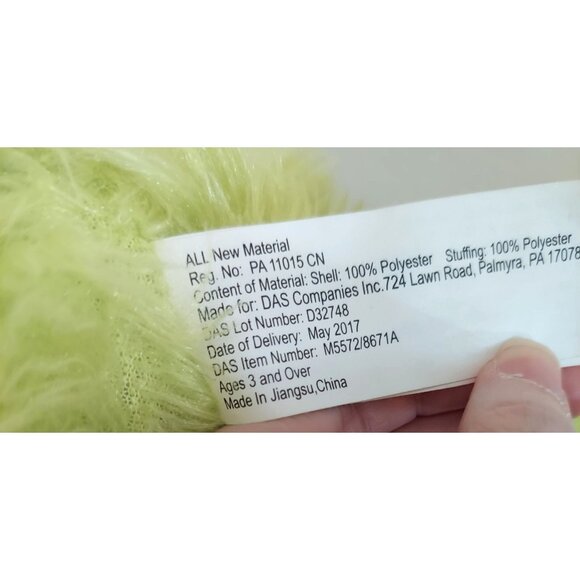 Green Monkey 27" Plush Stuffed Animal - Picture 6 of 7